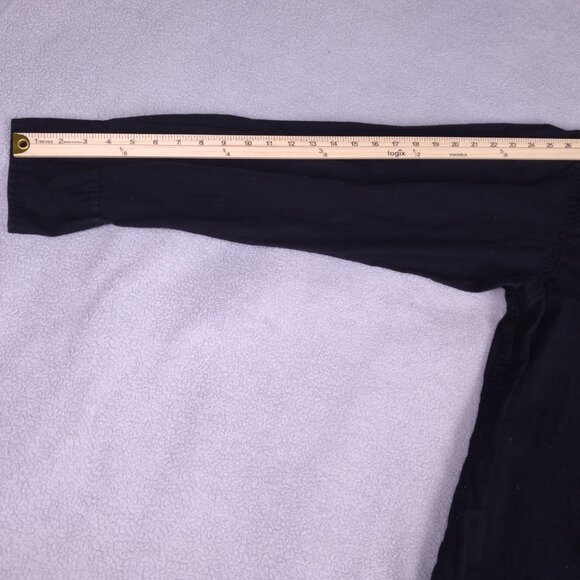 Carbon Black Men’s Button-Up Shirt XXL Black Crest Design 2000s Streetwear Y2K - Picture 15 of 15